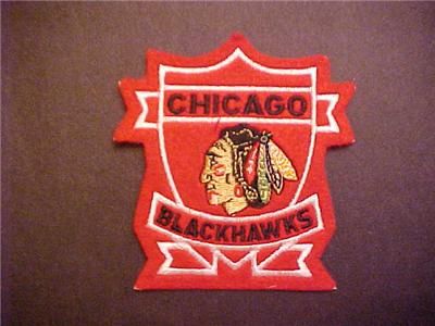 Chicago BLACKHAWKS Vintage 3x3.25 PATCH mt unused  