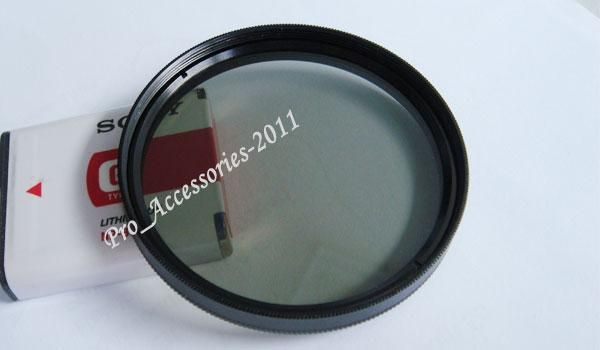 52mm CPL filter Circular Polarizing for Nikon D60 18 55  