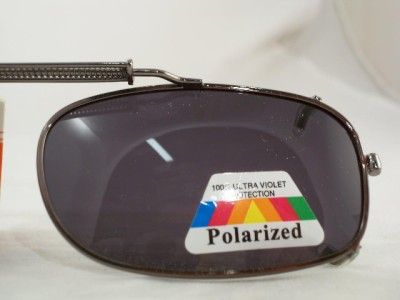 XPANDABLE CLIP ON POLARIZED UV400 SUNGLASSES 6300 NEW  