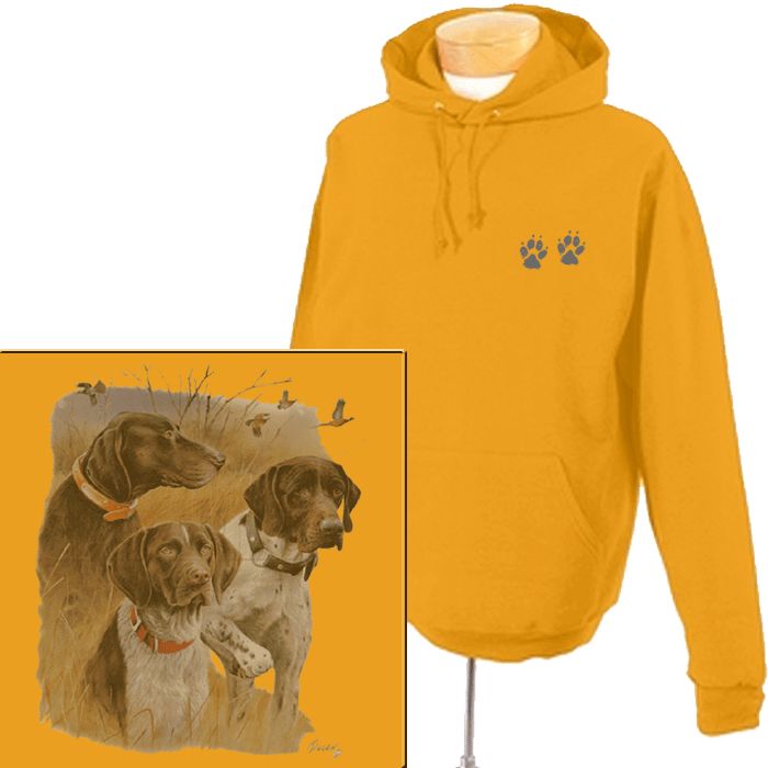 Killen German Shorthaired Pointer Hooded Sweatshirt Hoodie S,M,L,XL,2X 