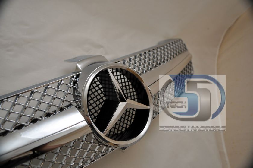 W219 CLS500 CLS600 CLS Grille Grill 1 FIN CHROME MESH  