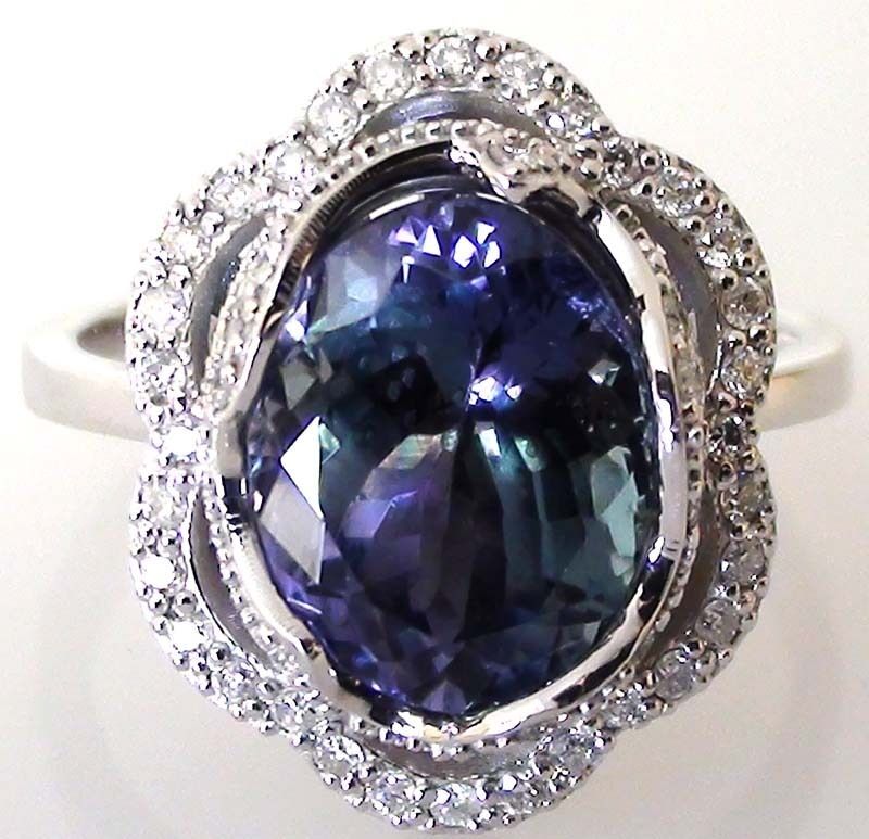 ring specifics center stone gem type natural tanzanite carat weight 4 