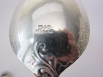 Sterling Silver Antique GORHAM spoon Lion Anchor 1890s  