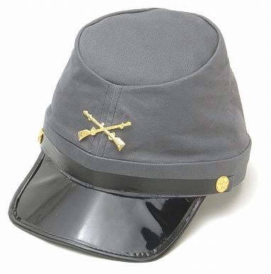 Confederate Foot Soldier Hat Civil War Costume Hat  