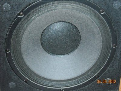   II HBR Speakers Unfinished Birch Veneer Crites Tweeter Upgrade  