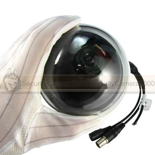 600TVL, Sony Super HAD CCD, 3X Zoom, Waterproof, Indoor, Outdoor, Dome 