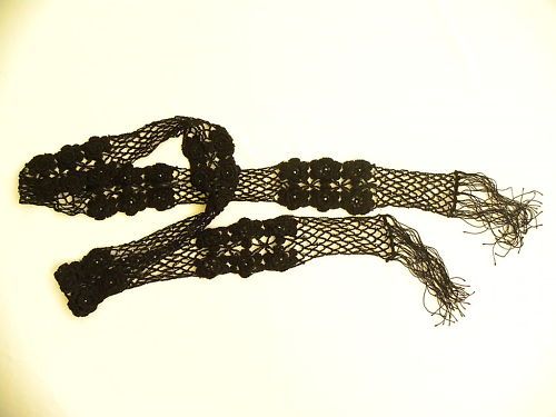 ROXY WOMAN BELT SMALL CROCHET AND MINI FINE BEADS  