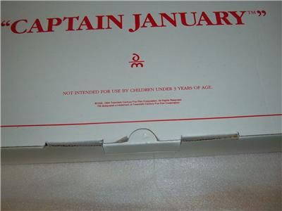 SHIRLEY TEMPLE DRESS UP CAPTAIN JANUARY BY DANBURY MINT  