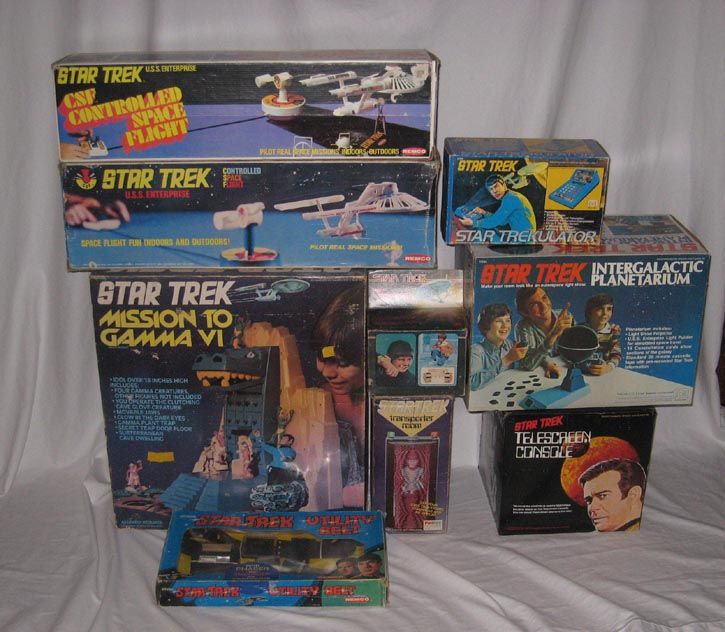   STAR TREK COLLECTION MEGO ROMULAN PLANETARIUM GAMMA VI 1ST ISSUE FIGS