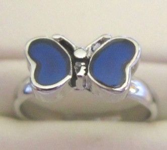 Child / Childrens BUTTERFLY Style MOOD RING   Brand New   Changes 