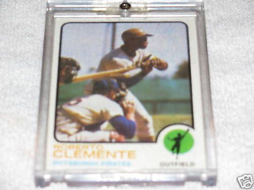 1973 Topps Roberto Clemente Card  