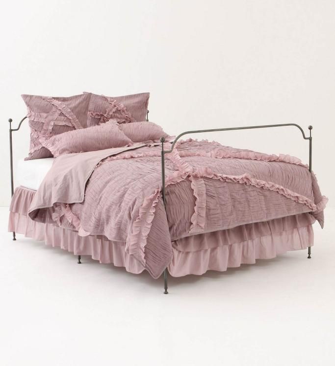 ANTHROPOLOGIE DRIFTING AWAY KING DUVET COVER AND + 4 SHAMS  