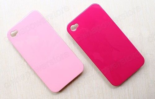 1X MATTE EDGE APPLE IPHONE 4 4S HARD CASE COVER 10 COLORS TO CHOOSE 
