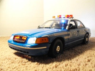  Style Blue Police Car Lights Custom Model Ford FCV Ford City  