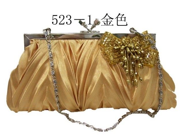 523 Evening Party clutch Beaded Hand Bag Purse Bridal  