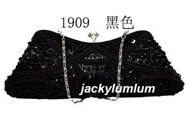 G1909 Evening Party clutch Beaded Hand Bag Purse Bridal  