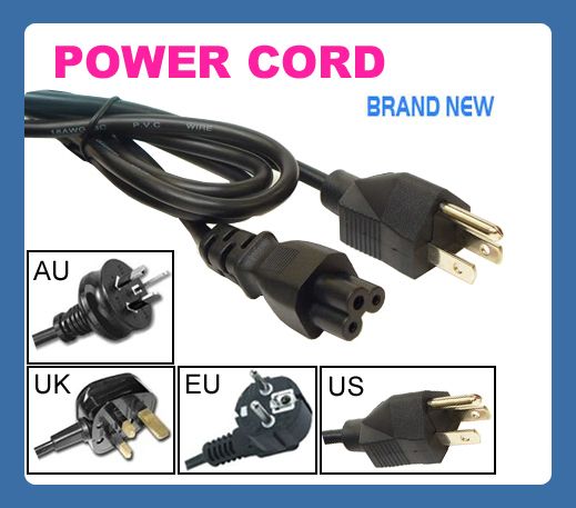 POWER CORD 4 CRT DESKTOP PRINTER HP DELL LEXMARK CABLE  