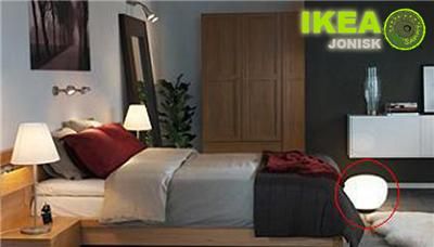 IKEA JONISK Modern Designer floor table lamp light NEW  