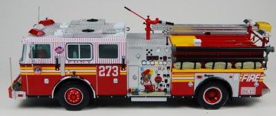 Code 3 LE FDNY Engine Co 273 Mets Seagrave Pumper DP #5 (12985) 1/32 