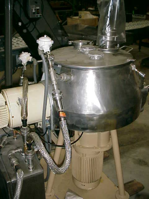 High Shear Granulator 30 Gallon 100 Liter Tank Mixer  