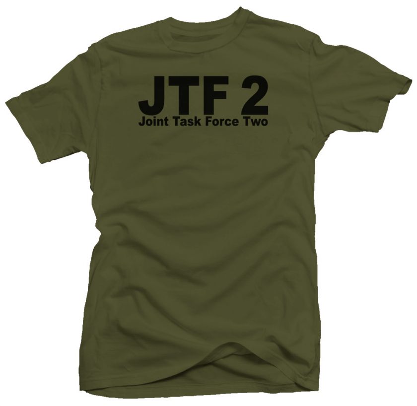 JTF2 Canadian Special Ops Force Army Military T shirt  