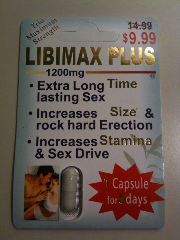 Libimax Plus 1200mg 5 Capsules  