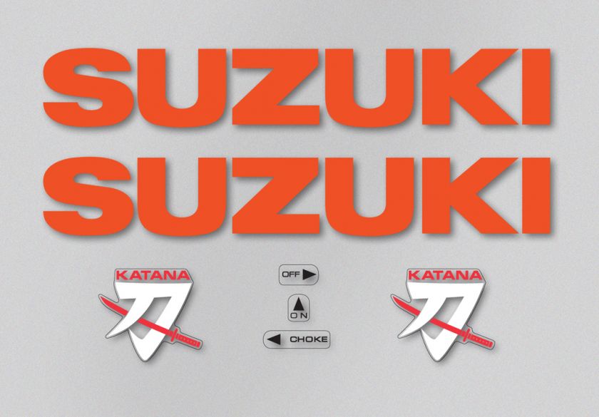 Suzuki Katana GS1000S & GS1000SD  Decal Set  