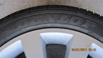 HONDA ACCORD 06 07 DUNLOP TIRE & RIM 17X6.5  