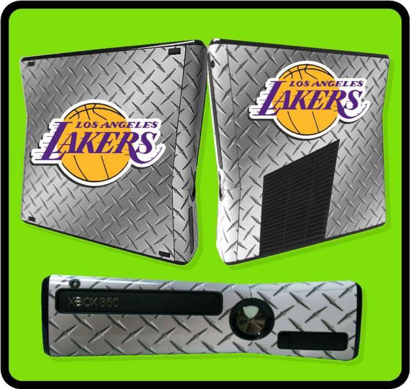 LA LAKERS XBox 360 SLIM Decal Sticker Skin  