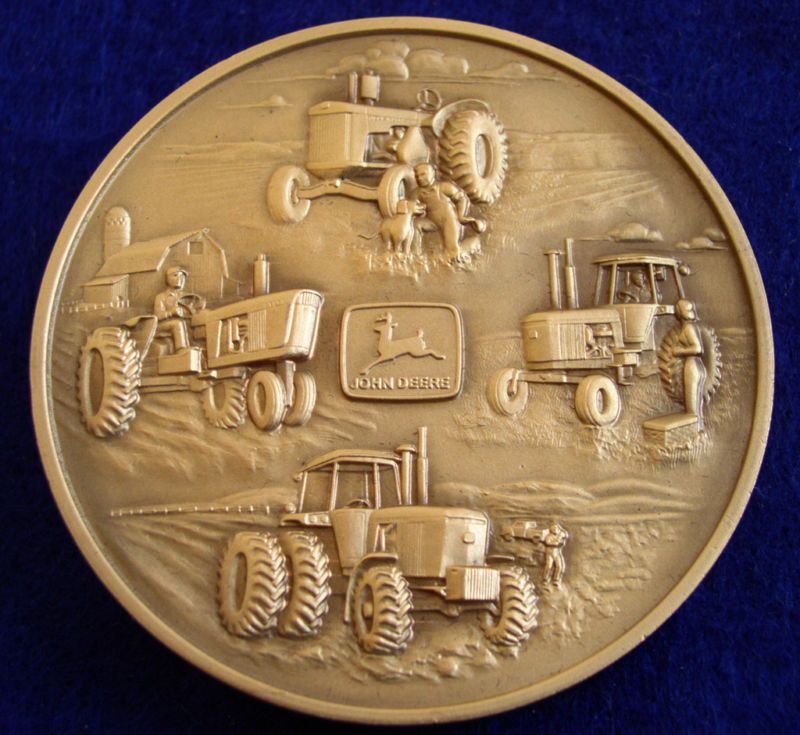 John Deere Tractors Farming Farm Belt Buckle  