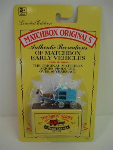 MATCHBOX ORIGINALS BLISTER PACK #7 MILK FLOAT *MINT*  