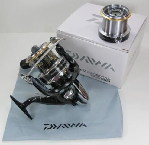 NEW DAIWA EMBLEM PRO 5000A SALTWATER SPINNING REEL on PopScreen