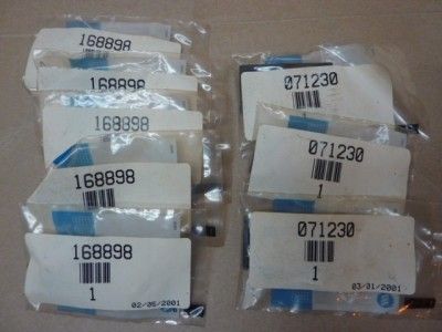 NEW LOT OF 8 Miller Electric Parts 168898 (5), 071230 (3) #30808 