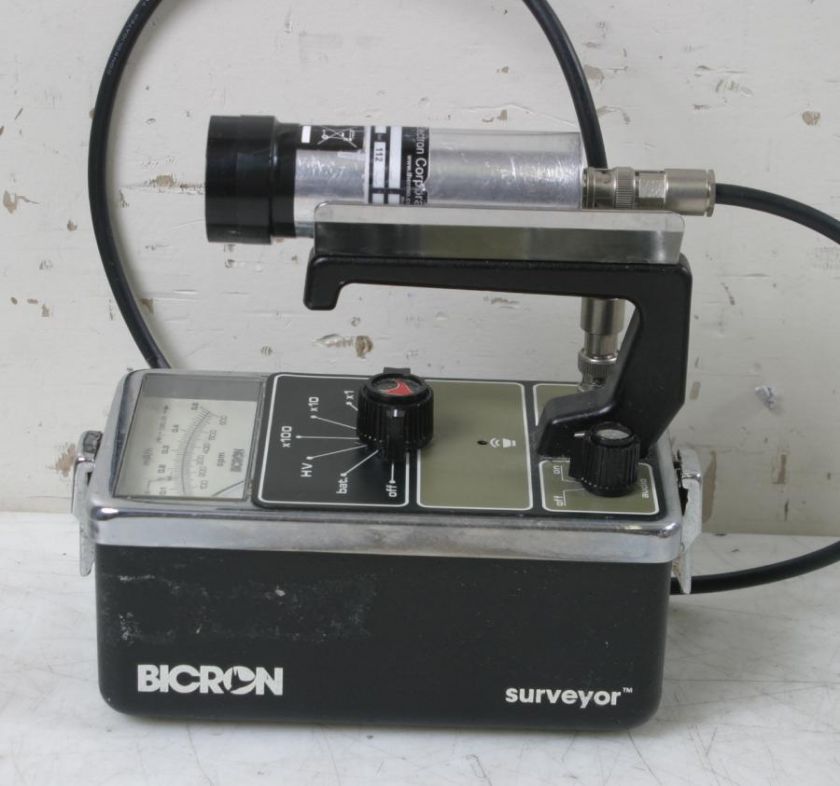   Surveyor AHS Radiation Detector Survey Meter w/ Thermo HP190A  