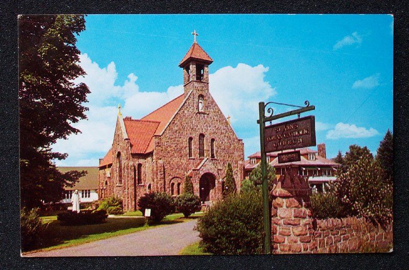 1960s St. Anns Roman Catholic Church Tobyhanna PA PC  