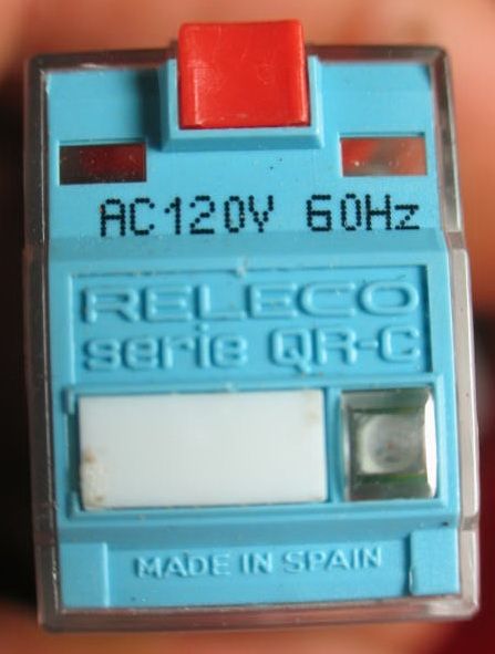 QR C 120v Relco Ice cube plus 120 volt 14 blade Relay  