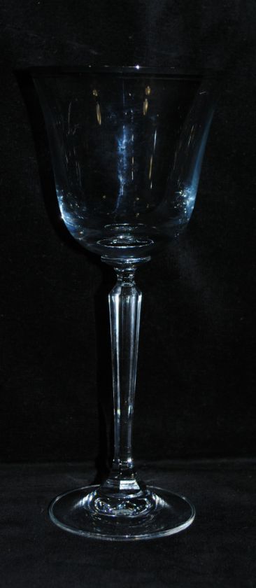 Mikasa Briarcliffe Crystal Wine Glass W/Platinum Trim  