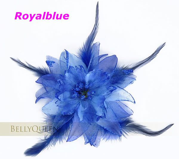 Belly Dancing Tribal Party Wedding Costume Headdress Head Flower Pin 