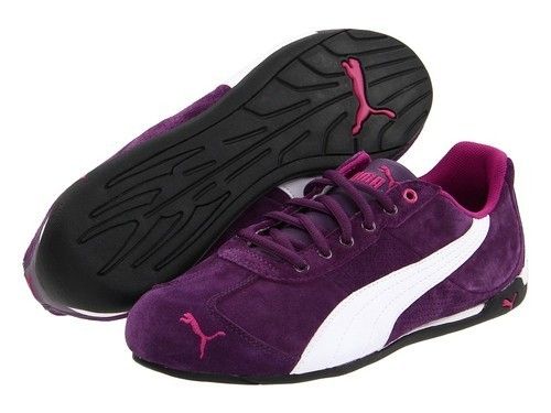 Puma Repli Cat Purple White Fuschia 303754906 Womens Cute Suede 