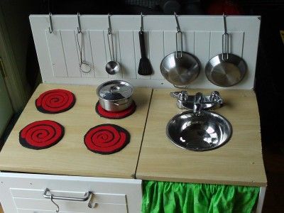 IKEA DUKTIG Children Kids Kitchen Utensil Toy Play Set  