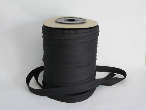 Nylon Black Zipper 25 Yds & 35 Sliders  