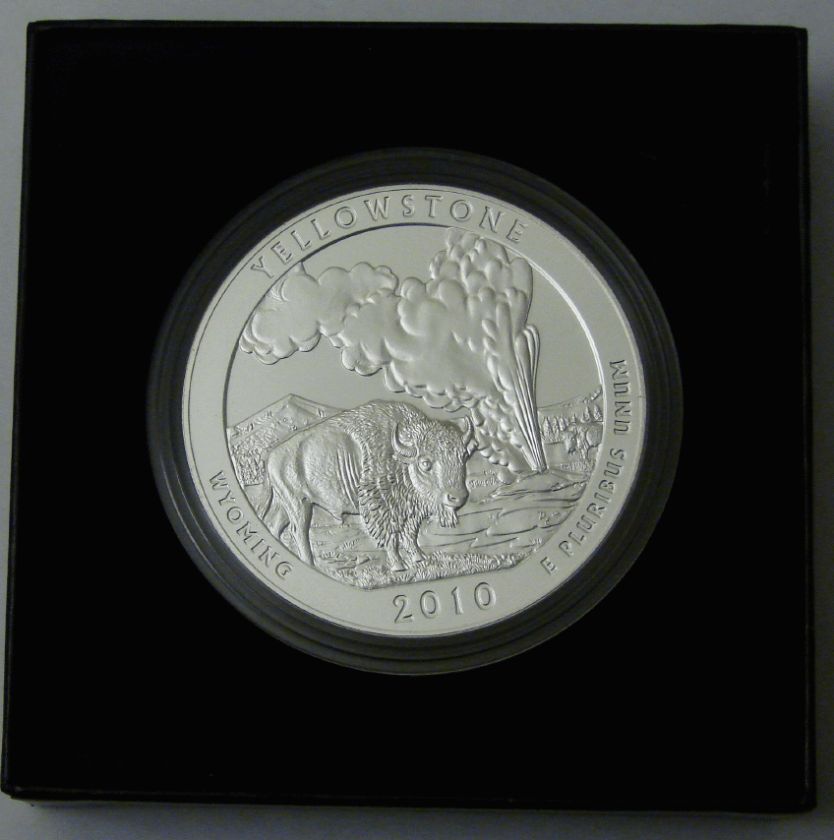 2010 P 5 OZ AMERICA THE BEAUTIFUL YELLOWSTONE NP2  