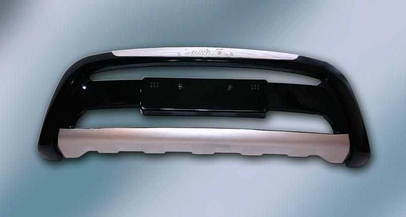 HYUNDAI SANTA FE OEM FRONT BUMPER GRILLE GUARD & REAR BUMPER GUARD SET 