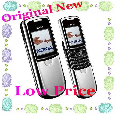 Brand New Original Nokia 8800 Unlocked GSM Silver Mobile Phone  