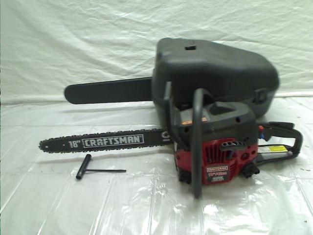 CRAFTSMAN 18IN GAS CHAINSAW 42 CC 35190 GASOLINE CHAIN SAW  