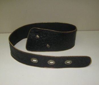 Genuine OSTRICH HIDE LADIES BELT   BROWN OR BLACK   NEW  