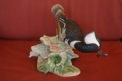 Boehm Birds Limited Edition Hooded Mergansers Porcelain  