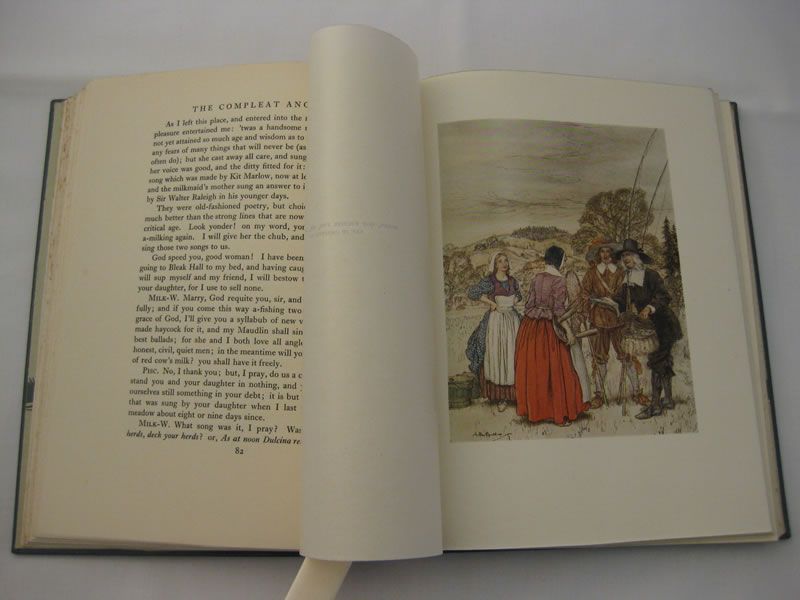 COMPLEAT ANGLER   IZAAK WALTON illus ARTHUR RACKHAM (1st / 1st 1931 