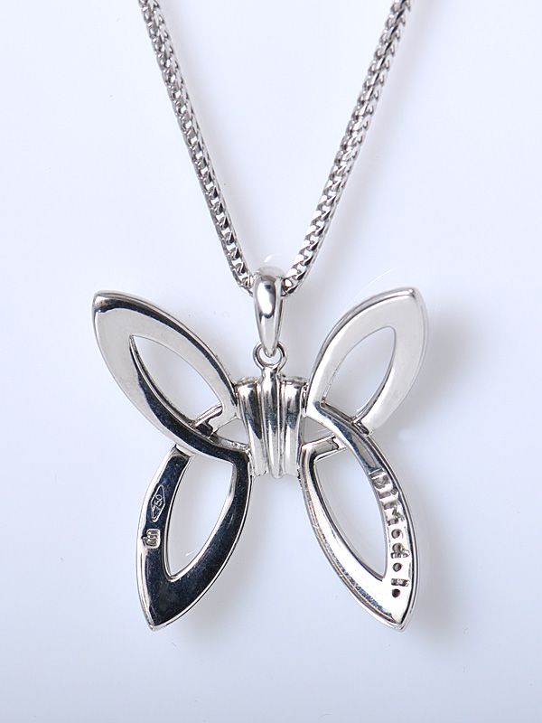 Di Modolo Fabulous 18K WG Diamond Butterfly Pendant  