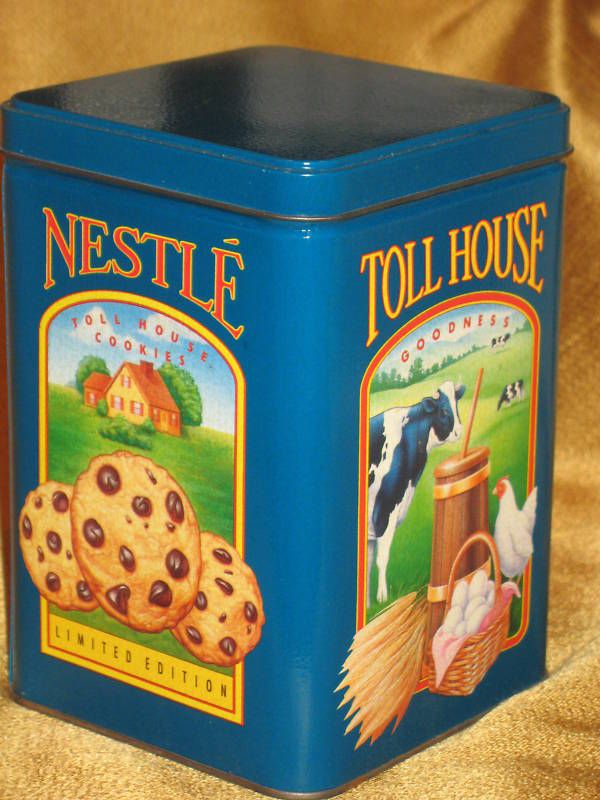 NESTLE TOLL HOUSE COOKIES LIMITED EDITION TIN  